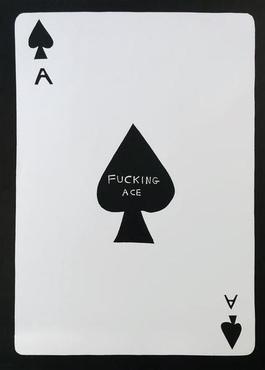 Fucking Ace (Linocut)