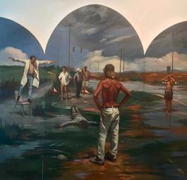 Flying in Formation (triptych)
