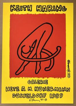 Galerie Hete A M Hunermann Dusseldorf 1989 Announcement