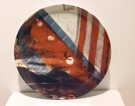 Flag, Guggenheim Retrospective Limited Edition Plate
