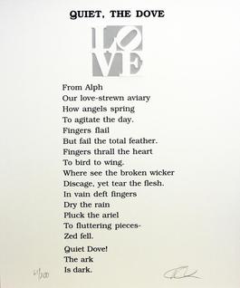 Quiet, The Dove Poem, Book of Love