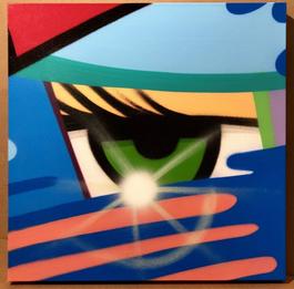 Untitled, (Green Eye)