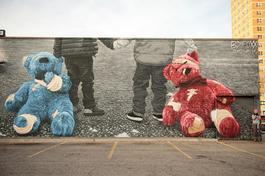 Teddy Bears mural