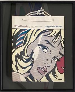 Guggenheim Shopping Bag (girl with hair ribbon)