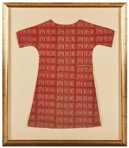 Open this end (Paper dress)