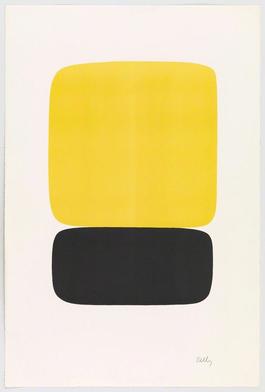 Yellow over Black (Jaune sur noir) from Suite of Twenty-Seven Color Lithographs