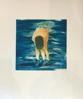 Untitled (Boy in blue water)