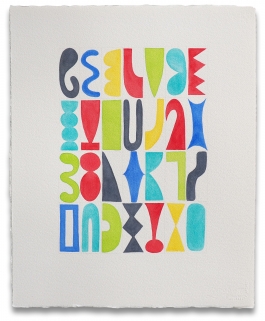 28 Vertical Shapes 1