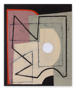 Red Borderline with white sphere II