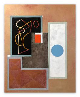 Breaking Contour (Red Square) III