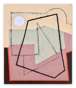 Red Borderline with white sphere I