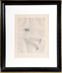 Pierrot avec Parapluie (Man with Umbrella)