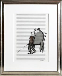 Violinist from Derriere le Miroir