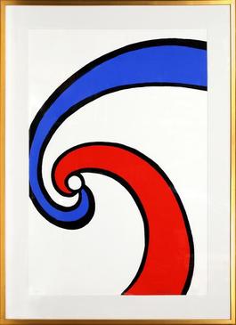Red and Blue Swirl