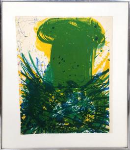 Untitled- Green Nude in Skirt