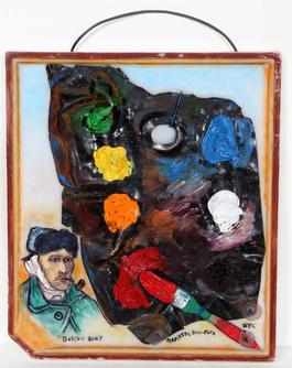 Portrait of Van Gogh with Painters Palette