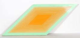 Orange on Green Rhombus from Volumes Variable Multiple