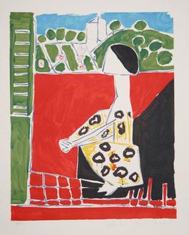Femme Accroupi