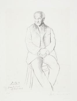 Portrait du Maitre de Ballet de la Scala de Milan, 1925