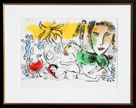 Homecoming from XXe Siecle. Chagall Monumental