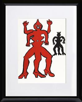 Two Acrobats from Derriere le Miroir