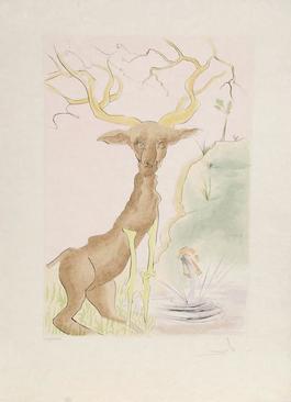 Le Cerf se Voyant dans l