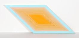 Orange on Blue Rhombus from Volumes: Variable Multiple