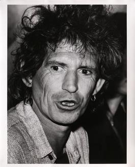 Keith Richards at the Chelsea Hotel