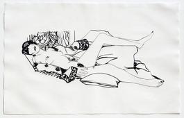 Monica Nude with Matisse