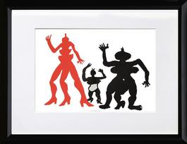 Three Acrobats from Derriere le Miroir