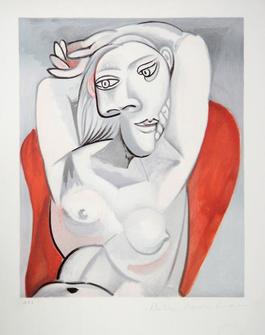 Femme au Fauteuil Rouge