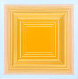 Orange on Blue Square from Volumes: Variable Multiple