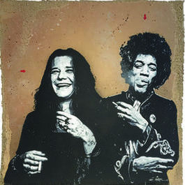 Janis Joplin and Jimi Hendrix