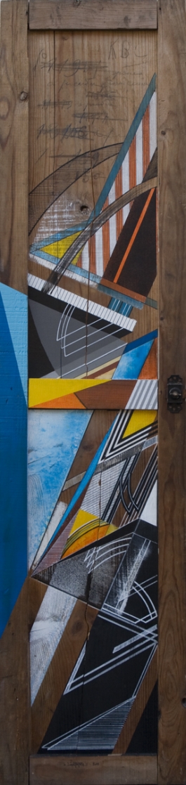 PEINTURE SUR PORTE D’ARMOIRE