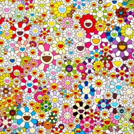 Flowers Blooming in This World and the Land of Nirvana, 4