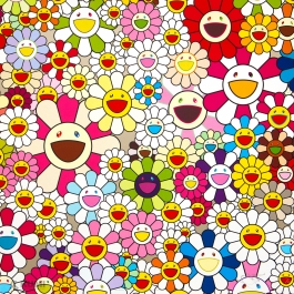 Flowers Blooming in This World and the Land of Nirvana, 2