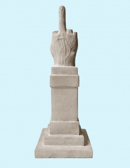 Love Cement Sculpture