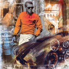 Flying Horse - Steve McQueen