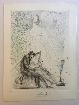 Le Couple a la Bougie (Couple with a Candle)