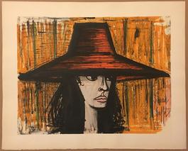 Femme au chapeau rouge (Woman with Red Hat)