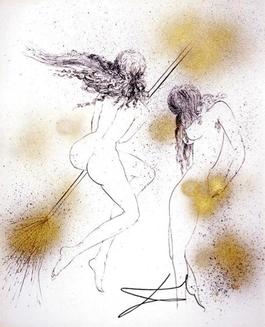 Sorcieres au Balais (Witches with Broom)