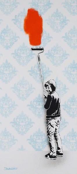 Otto - wallpaper bombing