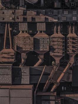 Aerial Views, Stahlwerk 014