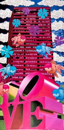 love nishikigoi pink