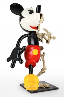 Mickey walking