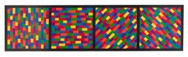 Broken Color Bands in Four Directions