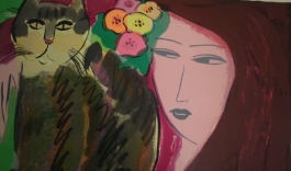 Cat And Beauty