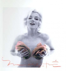 Marilyn with Roses
