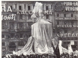 Wrapped Monument Vittorio Emanuele I