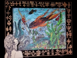 Dans son univers de sous-marin vert